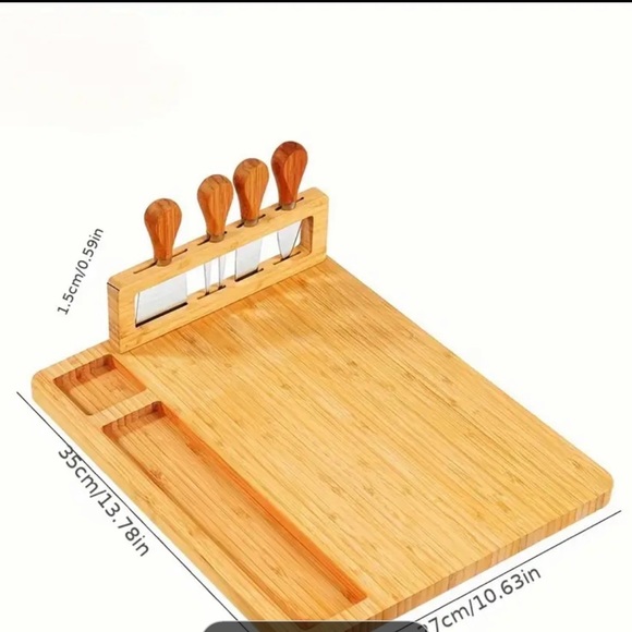 NIP Cheese Board with Knife set🧀🥂 - Picture 1 of 7